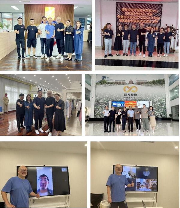 12家面料企業驗證順利完成! 2023中國生態環保面料設計大賽組委會走進企業