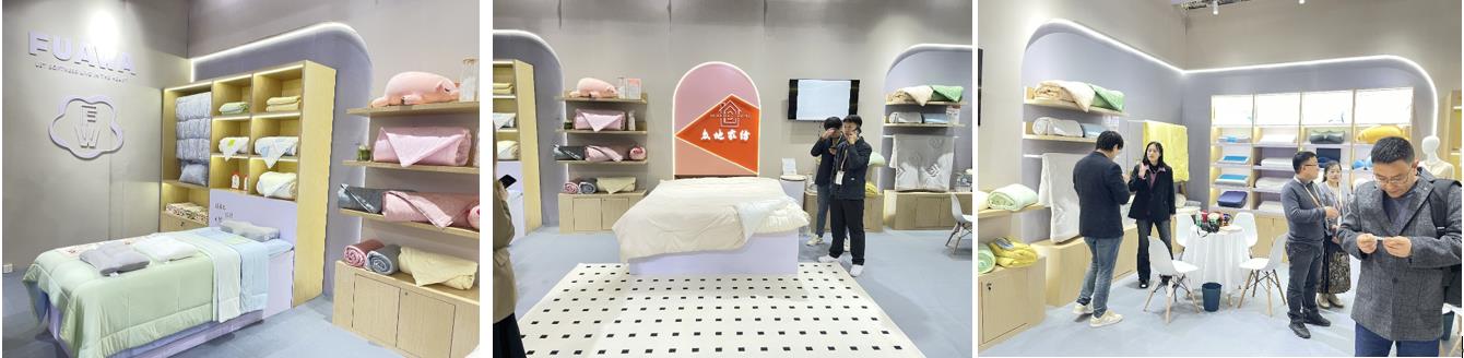 青島組團參加intertextile家紡展,副市長趙燕一行蒞臨考察