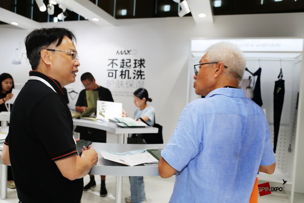 玻尿酸羊絨紗首展SPINEXPO SHANGHAI，紡織創新再現魅力！